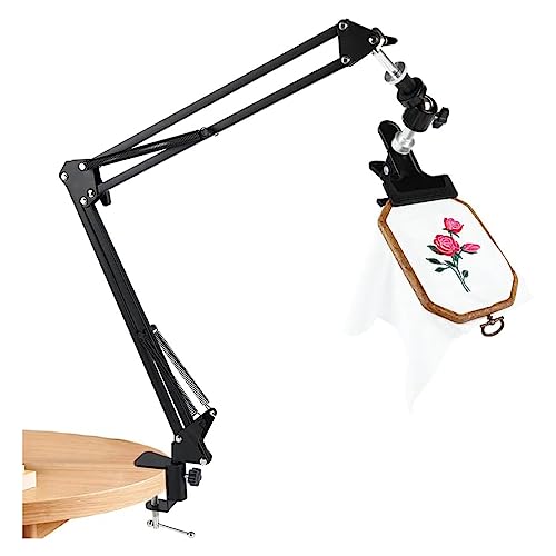 HiCOZZIE Stickrahmen für Kreuzstich, Halterung für Stickrahmen, verstellbar, mit Drehknopf des Rahmens um 360 ° HiCOZZIE Stickrahmen für Kreuzstich, Halterung für Stickrahmen, verstellbar, mit Drehknopf des Rahmens um 360 ° von HiCOZZIE