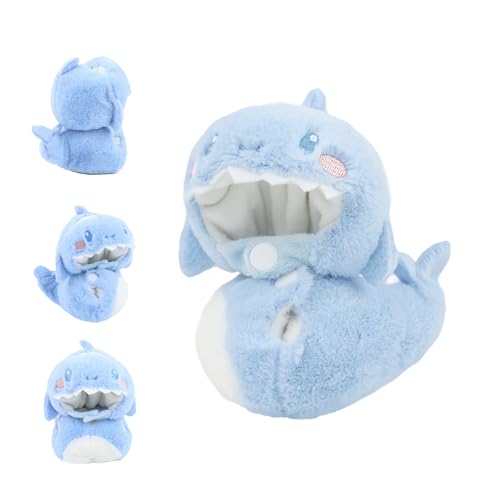 HiOKOU Kleidung für Puppe, 17 cm, Zubehör, Anzug, niedliche Kleidung für Puppen, Tierstil-Outfits (keine Puppe) (Hai) von HiOKOU