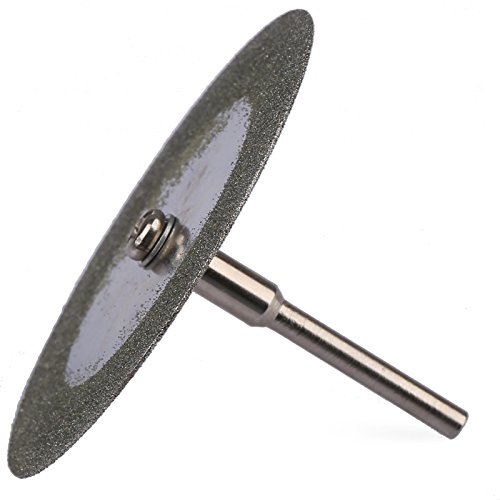 Hicello 5 Stücke 60mm Carbon Stahl Trennscheiben 60mm Mini Diamant Sägeblatt mit Anschluss 3mm Schaft für Bohrer fit Dreh Werkzeug Hicello 5 Stücke 60mm Carbon Stahl Trennscheiben 60mm Mini Diamant Sägeblatt mit Anschluss 3mm Schaft für Bohrer fit Dreh Werkzeug von Hicello