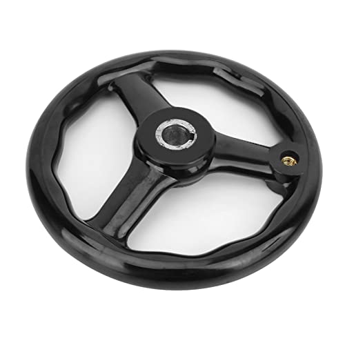 Handrad Drehmaschine Handrad 200 * 18 Mm Schwarz Anti-Rutsch-Bakelit 3 Speichen Drehmaschine Handrad mit Griff für Werkzeugmaschine Handrad Drehmaschine Handrad 200 * 18 Mm Schwarz Anti-Rutsch-Bakelit 3 Speichen Drehmaschine Handrad mit Griff für Werkzeugmaschine von Hidyliu
