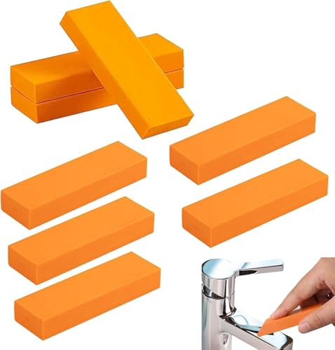 8 Stück Diergummi Für Edelstahl, Edelstahl Dekontaminations Radiergummi, Kalk Und Rostradierer, Radiergummi Zur Rostreinigung Für Töpfe, Wasserkocher, Wasserhähne, Entfernung Von Flecken, Kalk, Rost 8 Stück Diergummi Für Edelstahl, Edelstahl Dekontaminations Radiergummi, Kalk Und Rostradierer, Radiergummi Zur Rostreinigung Für Töpfe, Wasserkocher, Wasserhähne, Entfernung Von Flecken, Kalk, Rost von Hiemible