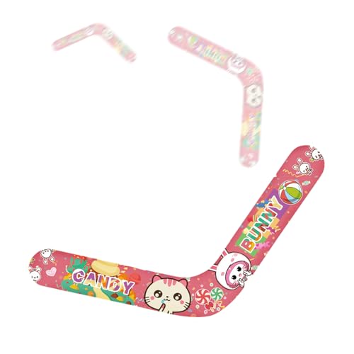 Hiemible Flugspielzeug Für Erwachsene | Weiche Indoor Boomerangs | Draußen Sportartikel Garten Wurfspiel Spaß Campingplatz Draußen Aktivität für Kinder von Hiemible