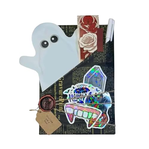Hiemible Halloween Buchdate - Halloween Mystery Buch Überraschungslektüre | Geschenkideen Mit Buch Für Bücherliebhaber Lehrer Dankeschön von Hiemible