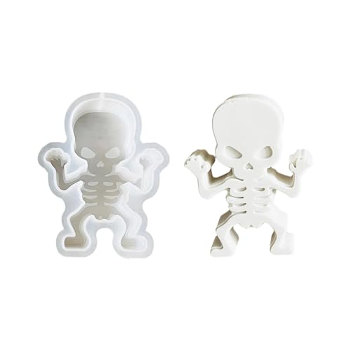 Hiemible Halloween Silikoneformen | Halloweenformen Für Kerzenherstellung | Handgemachte Dekorationsfiguren Gipsformen Für Knete Epoxidharz Anhänger Seife Schokolade Pralinen Hiemible Halloween Silikoneformen | Halloweenformen Für Kerzenherstellung | Handgemachte Dekorationsfiguren Gipsformen Für Knete Epoxidharz Anhänger Seife Schokolade Pralinen von Hiemible