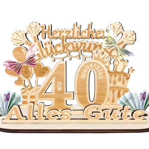 Hierein Originelle 40. Geburtstag Geldgeschenke Holz, Personalisierte Geldgeschenke und Geburtstag Deko, Geldgeschenke Verpackung Geburtstag zum 40 Geburtstag Mann Frauen, Holzschild Gästebuch Hierein Originelle 40. Geburtstag Geldgeschenke Holz, Personalisierte Geldgeschenke und Geburtstag Deko, Geldgeschenke Verpackung Geburtstag zum 40 Geburtstag Mann Frauen, Holzschild Gästebuch von Hierein