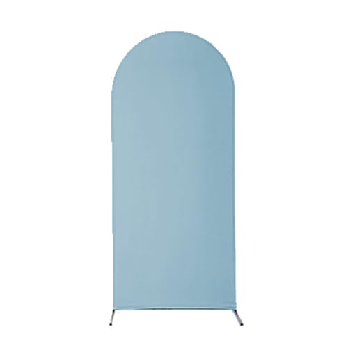Highdi Bogen-Hintergrund-Abdeckung, Hochzeitsbogen Abdeckung Bogen Hintergrundabdeckungen Oberseite für Hochzeit, Geburtstag, Party, Zeremonie, Bankett Dekoration (7.2FT,Hellblau) von Highdi