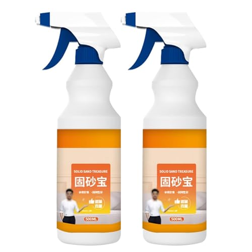 Hikaka 500 ml Betonrissfüller, Sandfixiermittel-Sprühmittel, Wandschutzspray, unsichtbares Mehrzweck-Imprägniermittel, wasserfestes Dichtmittel transparent (2PCS) von Hikaka