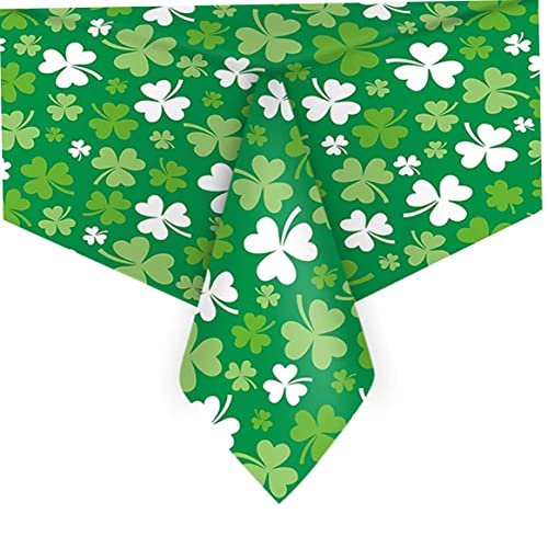 Hilai Tischdecken, St. Patrick's Day Table Tuch Grüne Shamrock Tischdecken Irische Tischabdeckung für Tischdekor 3pcs Nr. 1 von Hilai