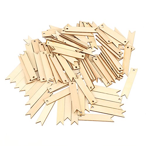 100 stücke DIY Deko Natur Holz Schild Anhänger Unfinished Tag Natürliche Hängende Holzstücke für Wein, Dekor, Hochzeit 100 stücke DIY Deko Natur Holz Schild Anhänger Unfinished Tag Natürliche Hängende Holzstücke für Wein, Dekor, Hochzeit von Hilitand