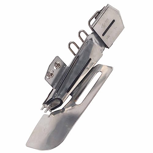 1pc Binder Flat Binder Attachment, Nähmaschinen und Zubehör Tape Binder für industrielle Nähmaschine (1-1/2 "- 9/16") von Hilitand