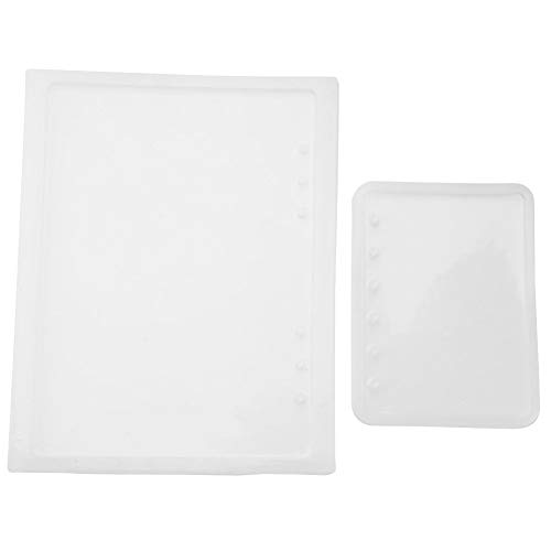 2 teile / satz A5 A7 Notebook , Bastelwerkzeuge Form Kunst Decortive Silikonformen Epoxidharz für DIY Kristall Notizblock Abdeckung von Hilitand