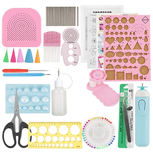 24 stücke DIY Quilling Papier Schlitzwerkzeuge Sets Kunsthandwerk Dekoration (farbe zufällig) von Hilitand