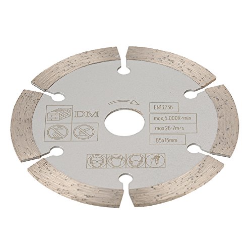 85mm x 15mm Rundschnitt Sägeblatt Diamant Holzbearbeitung Rotary Cut Dis Schneidwerkzeug für Zimmerei von Hilitand