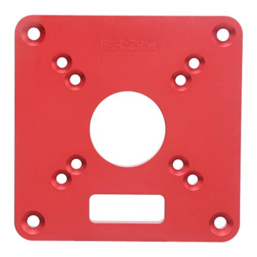 FS-DZ-04 Trimming Machine, Schneid- und Schlagwerkzeuge andere Schneidwerkzeuge Flip Board, Aluminium Router Table Insert Board, Verwendet für Holzbearbeitungswerkbank Routertisch,andere von Hilitand