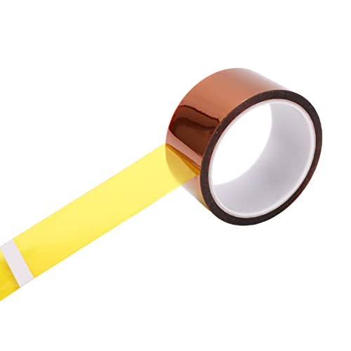 Hilitand Hochtemperaturbeständiges Isolierband Polyimid-Klebeband für Lithiumbatterien, 108,3 Fuß x 2 Zoll x 0,05 mm von Hilitand