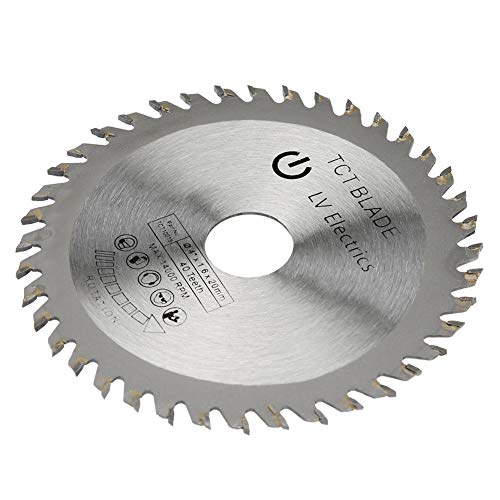 Holzschneidwerkzeug, Hartmetall-Kreissägeblatt TCT-Trennscheibe - 110 * 1.6 * 20mm 40 Zähne von Hilitand
