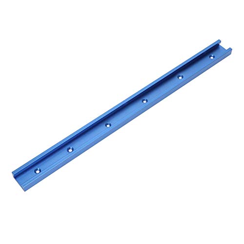 Blaue Gehrungsschiene, Aluminiumlegierung T-Schiene T-Nut Gehrungsschiene Fixture Jig Tool für Holzbearbeitung Router Tabelle(1000mm) von Hilitand