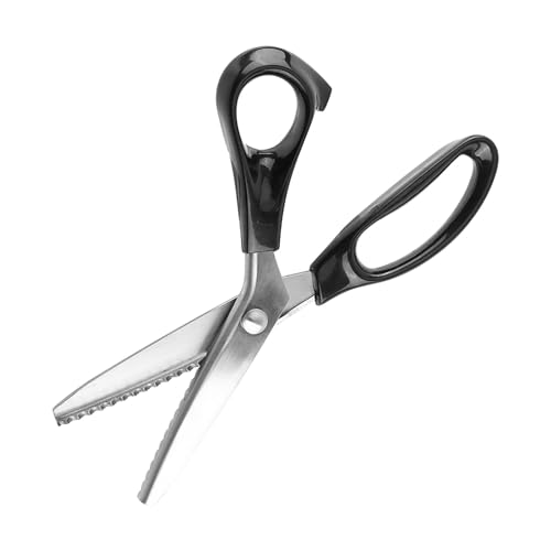 Zackenschere, Stoff dekorative Runde/Dreieck Rand Edelstahl Zackenschere Schere Clipper 3 5 7mm(5mm) von Hilitand