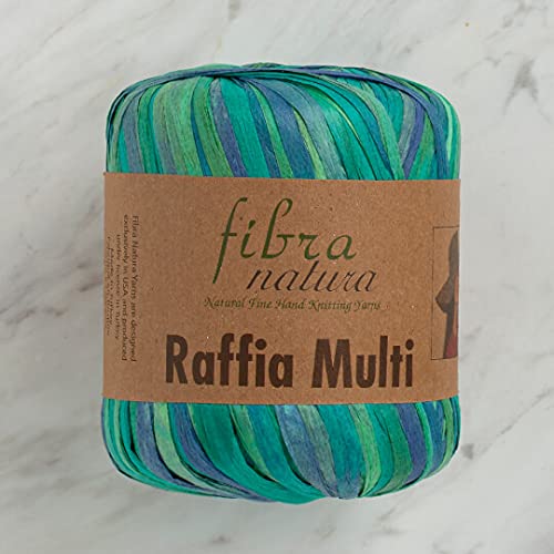 Fibra Natura Bast-Papiergarn 1 Strang 35g 80m 100% Zellstoff Rayon Garn mit schönen Pastellfarben -5 Fibra Natura Bast-Papiergarn 1 Strang 35g 80m 100% Zellstoff Rayon Garn mit schönen Pastellfarben -5 von Himalaya Yarn