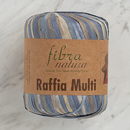 Fibra Natura Bast-Papiergarn 1 Strang 35g 80m 100% Zellstoff Rayon Garn mit schönen Pastellfarben -9 von Himalaya Yarn