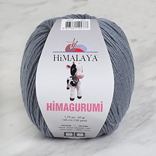Himalaya Himagurumi Amigurumi-Garn, 50 % Baumwolle, 50 % Acryl, 1 Knäuel, 50 g, 145 m, Garngewicht 4 M, Farbe 77 von Himalaya Yarn
