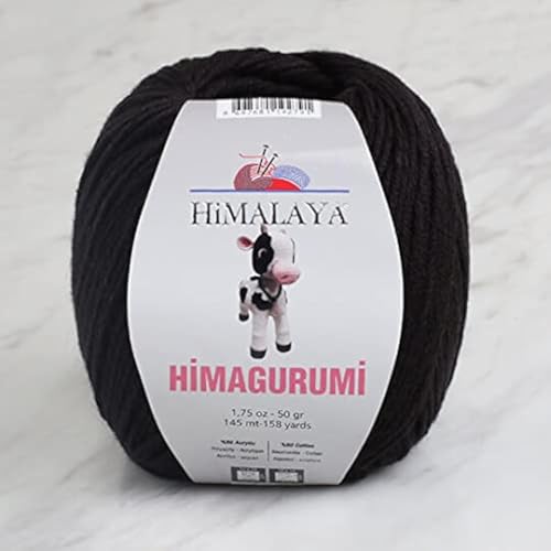 Himalaya Himagurumi Amigurumi-Garn, 50 % Baumwolle, 50 % Acryl, 1 Knäuel à 50 g, 145 m, Garngewicht 4 M, Farbe 79 von Himalaya Yarn