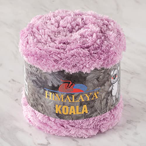 Himalaya Koala Chenille 1 Strang 100g 100m 100% Micro Polyester Bulky Chunky Garn, Garngewicht 5, Farbe 16 von Himalaya Yarn