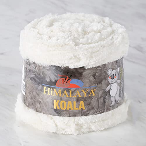 Himalaya Koala Chenille 1 Strang 100g 100m 100% Micro Polyester Bulky Chunky Garn, Garngewicht 5, Farbe 24 von Himalaya Yarn