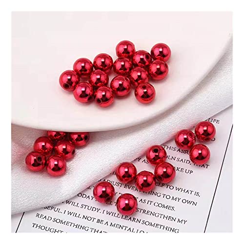 Hinleise 200 Stück Vintage Spacer Perlen Mini Runde Perlen Zubehör für Schmuckherstellung DIY Handwerk Projekt Rot, 6 mm Hinleise 200 Stück Vintage Spacer Perlen Mini Runde Perlen Zubehör für Schmuckherstellung DIY Handwerk Projekt Rot, 6 mm von Hinleise