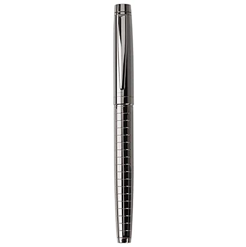 Hinleise Kugelschreiber, einziehbarer Tintenroller mit Geschenk-Box, galvanisierte Gravur, wasserbasierter Stift für Schule & Büro & Business (0,5 mm) von Hinleise