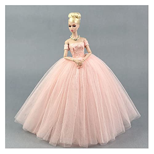 Hinleise Puppen Kleidung Kleid für 29cm Modepuppen - Spitze Brautkleider Ballettkleider Kostüm Zubehör (Stil I) von Hinleise