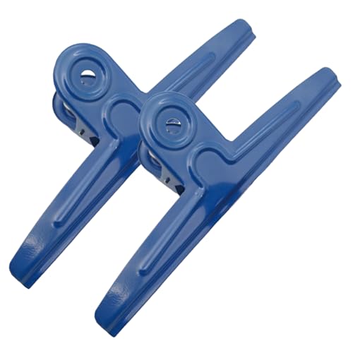 Große Binderclips 2 Stück Beutelclips 12 Zoll Breite Jumbo-Klammern aus Edelstahl mit 2, Zoll offener Öffnung robuste Bulldog-Clips für Lebensmittelbeutel Zeichenbretter Poster von Hintyne