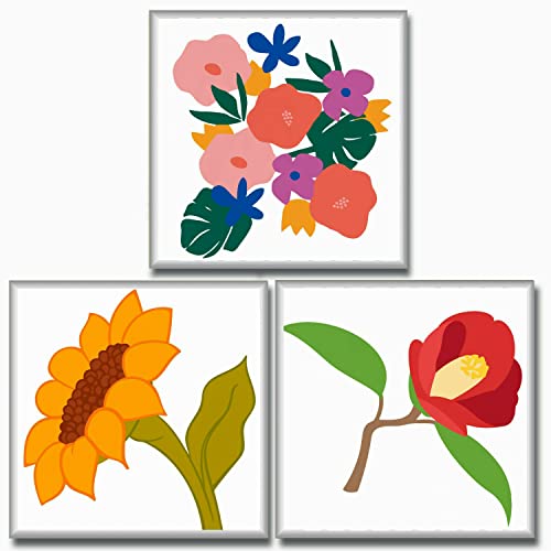 Hiolife Malen-nach-Zahlen-Set für Kinder und Anfänger, Malset für Mädchen und Jungen, DIY-Acryl-Ölgemälde auf Leinwand, 20 x 20 cm, 3er-Pack – mit Rahmen Hiolife Malen-nach-Zahlen-Set für Kinder und Anfänger, Malset für Mädchen und Jungen, DIY-Acryl-Ölgemälde auf Leinwand, 20 x 20 cm, 3er-Pack – mit Rahmen von Hiolife