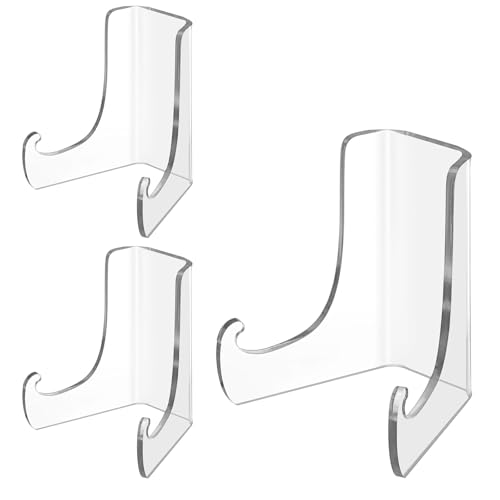 Hipiwe Acryl-Staffelei-Ständer mit flacher Rückseite, transparenter Tischkartenhalter, Bilderrahmen-Ständer für Hochzeit, Heimdekoration, Kunst-Display, 3 Stück Hipiwe Acryl-Staffelei-Ständer mit flacher Rückseite, transparenter Tischkartenhalter, Bilderrahmen-Ständer für Hochzeit, Heimdekoration, Kunst-Display, 3 Stück von Hipiwe