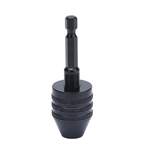 0,6-8 Mm Hex Shank Chuck, Aluminiumlegierbohrbohrer-Bithalter für Elektrische Werkzeuge, Leichtes und Robustes, Selbst Zentrierendes Twist-Chuck mit Einfacher Installation, für 0,6-8 Mm Hex Shank Chuck, Aluminiumlegierbohrbohrer-Bithalter für Elektrische Werkzeuge, Leichtes und Robustes, Selbst Zentrierendes Twist-Chuck mit Einfacher Installation, für von Hiraith