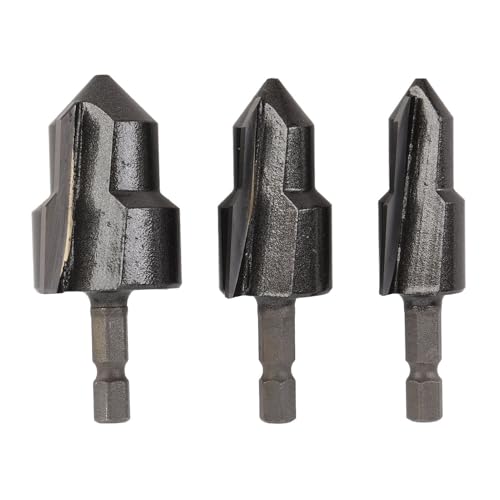 3pcs Set Countersink Drill Bit 1/4in Hex Shank Wolfram Stahllegierung Countersink Schande Tool 3pcs Set Countersink Drill Bit 1/4in Hex Shank Wolfram Stahllegierung Countersink Schande Tool von Hiraith
