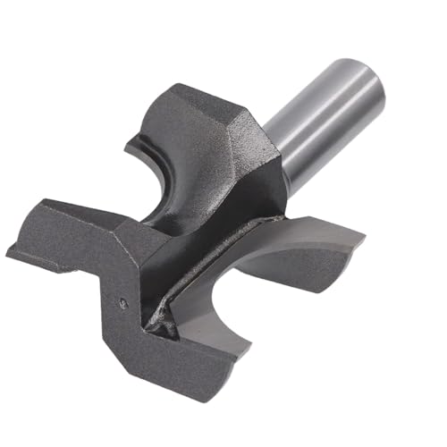 Hiraith 1/2in Shank Bullnose Router Bit, Halb Runde Perlen-Router-Bit 1-1/4-Zoll-Perlendurchmesser für Holzbearbeitung, Wolframstahlmaterial, CNC-kompatibel Hiraith 1/2in Shank Bullnose Router Bit, Halb Runde Perlen-Router-Bit 1-1/4-Zoll-Perlendurchmesser für Holzbearbeitung, Wolframstahlmaterial, CNC-kompatibel von Hiraith