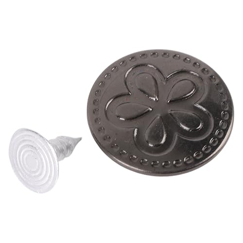 Hiraith 125 Sets 17mm 5 -Petal -Blumenhosen -Knöpfe - Edelstahl -Gewinde -Nieten mit Schrauben - Kein Abneisersatz für Gürtel, Grabenschicht und Hemd Hiraith 125 Sets 17mm 5 -Petal -Blumenhosen -Knöpfe - Edelstahl -Gewinde -Nieten mit Schrauben - Kein Abneisersatz für Gürtel, Grabenschicht und Hemd von Hiraith