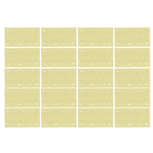 Hiraith 240 Stcs Clear Haft Pads, 16x12.29x2mm Abnehmbares Doppelseitiges Klebriges Klebeband, Wasserdichtes Acrylkleber für Puppen, Zahlen, Postkarten, Luftballons, Autozubehör Hiraith 240 Stcs Clear Haft Pads, 16x12.29x2mm Abnehmbares Doppelseitiges Klebriges Klebeband, Wasserdichtes Acrylkleber für Puppen, Zahlen, Postkarten, Luftballons, Autozubehör von Hiraith