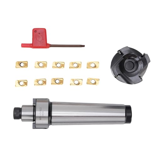 Hiraith 400R-50-22 Face End Mill Set, Face End Mill Cutter, 4 Flöten CNC-Fräser für Stufen/Flachmahlen | Stahl mit Hoher Härtelegierung Hiraith 400R-50-22 Face End Mill Set, Face End Mill Cutter, 4 Flöten CNC-Fräser für Stufen/Flachmahlen | Stahl mit Hoher Härtelegierung von Hiraith