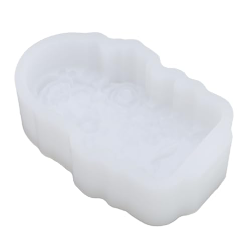 Hiraith Blumenmuster Silikon Eiszeitenform - Food Grade Safe Ice Pop Maker für Home & Travel, Easy Release & BPA Frei, Kreatives DIY Freeze Treat Modells Modell von Hiraith