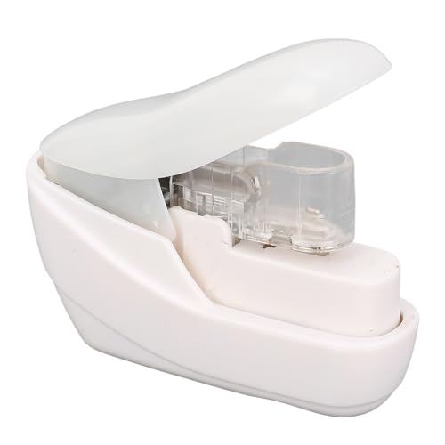 Stadeless Hefter, 4 Blätter Kapazität Kompakt Tragbar ohne Grundnahrungsmittel für Büroschule, Safe Paper Shredding, Vielseitige Nutzung. ABS, Standard -A4 -Papier von Hiraith