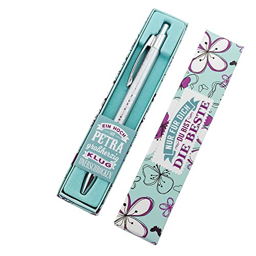 H+H History & Heraldry Top Kuli Kerl & Lady - Petra - individueller und personalisierter Kugelschreiber mit Name und Spruch H+H History & Heraldry Top Kuli Kerl & Lady - Petra - individueller und personalisierter Kugelschreiber mit Name und Spruch von History & Heraldry