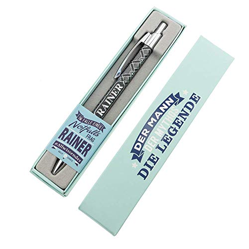 History & Heraldry Top Kuli Kerl & Lady - Rainer - individueller und personalisierter Kugelschreiber mit Name und Spruch History & Heraldry Top Kuli Kerl & Lady - Rainer - individueller und personalisierter Kugelschreiber mit Name und Spruch von History & Heraldry