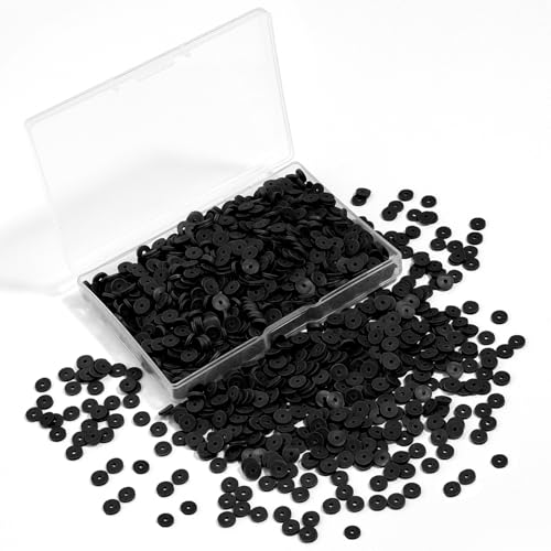 Hiswan Heishi Perlen für Schmuckherstellung, Armbänder, Halsketten, 6 mm, 1000 Stück Hiswan Heishi Perlen für Schmuckherstellung, Armbänder, Halsketten, 6 mm, 1000 Stück von Hiswan