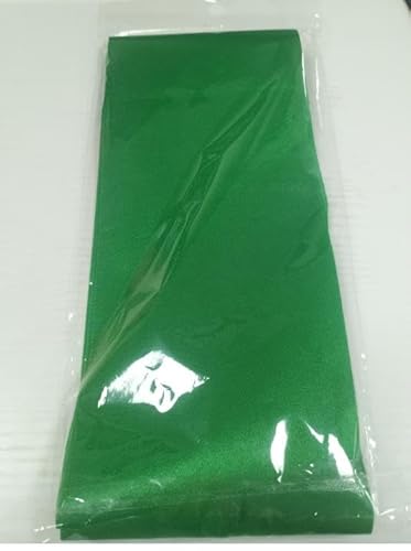 2 x grüne Schärpen, blanko, Satin-Schärpen, Party-Dekoration von Hisxierng