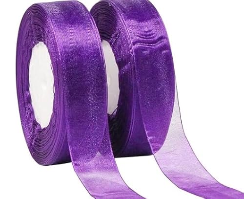 Dunkelviolette Bänder für Geschenkverpackungen, Geburtstagsparty-Dekoration Dunkelviolette Bänder für Geschenkverpackungen, Geburtstagsparty-Dekoration von Hisxierng