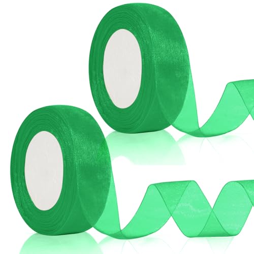 Grüne Bänder für Geschenkverpackungen, Geburtstagsparty-Dekoration Grüne Bänder für Geschenkverpackungen, Geburtstagsparty-Dekoration von Hisxierng