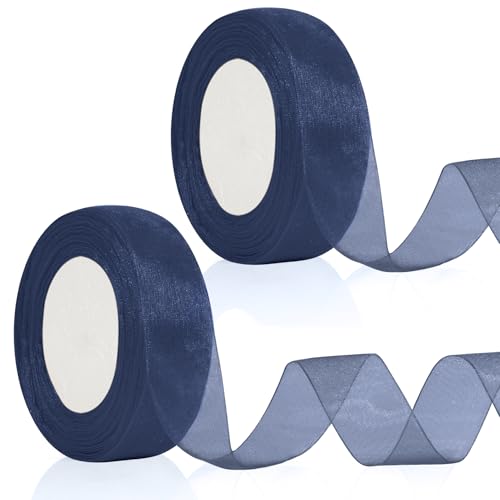Marineblaue Bänder für Geschenkverpackungen, Geburtstagsparty-Dekoration Marineblaue Bänder für Geschenkverpackungen, Geburtstagsparty-Dekoration von Hisxierng