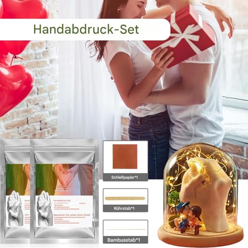Hitburu Handgussform Pulver,Handwerk Gießpulver | Schnell Aushärtendes Handmade Bastelbedarf Für Skulpturen Für Paare Und Kinder von Hitburu